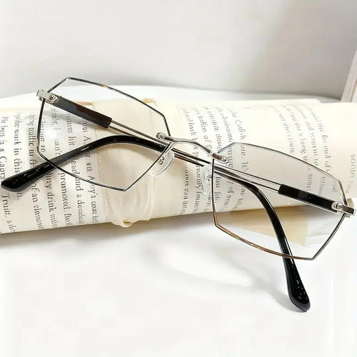 Reading glasses are anti blue and anti ultraviolet |  suitable for work, travel, and daily comfort - Color: black